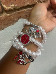 Sorority Stacked Bracelets