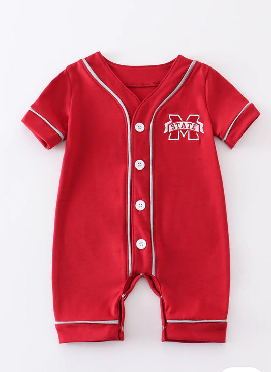 Mississippi State Romper
